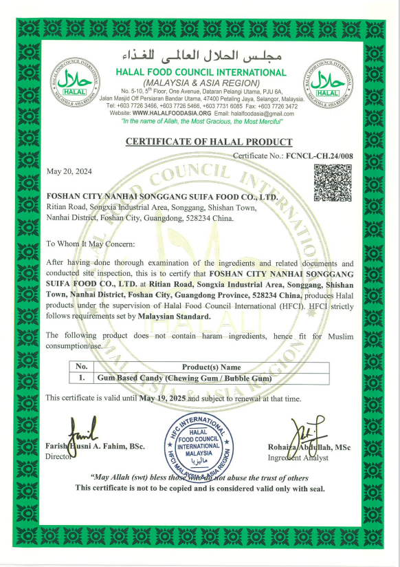 HALAL Certificate