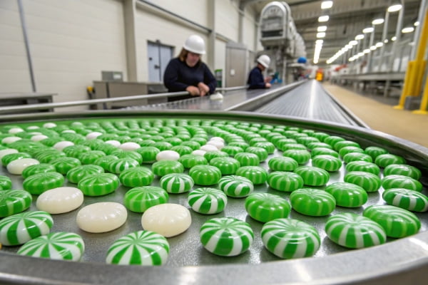 Mint candy product range