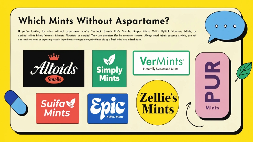 Which Mints Without Aspartame?