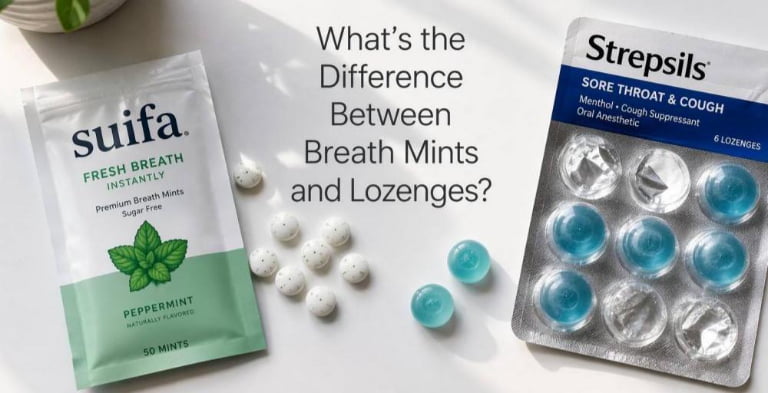 What’s the Difference Between Breath Mints and Lozenges?