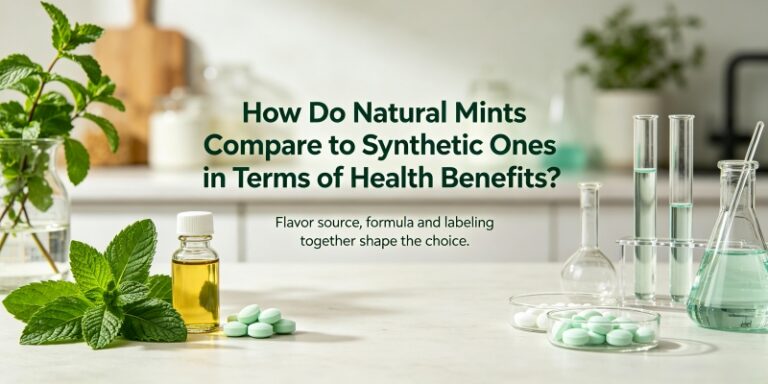 How Do Natural Mints Compare to Synthetic Ones in Terms of Health Benefits?
