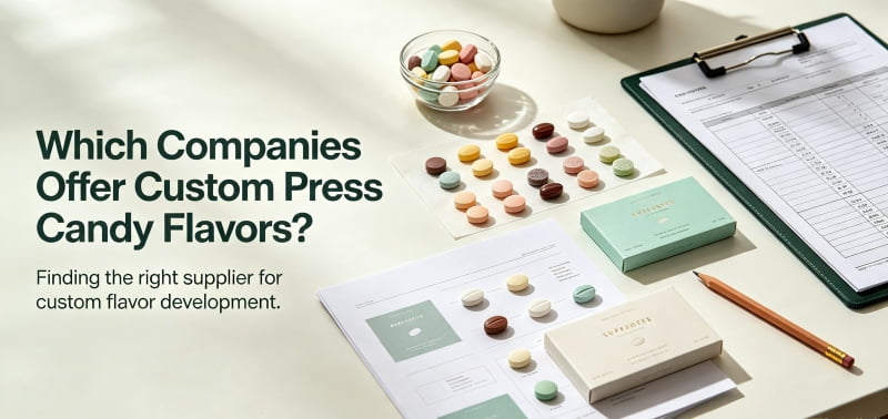 Which Companies Offer Custom Press Candy Flavors?