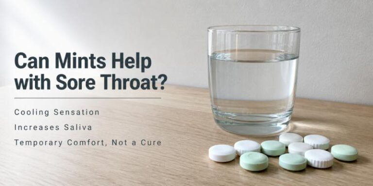 Can Mints Help with Sore Throat?