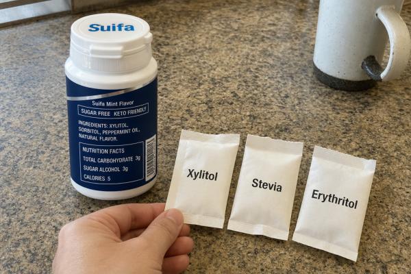 keto-friendly mint sweeteners and net carbs