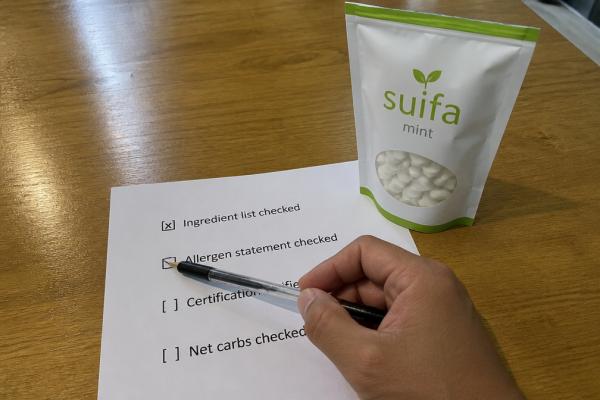 vegan gluten-free keto-friendly mint buyer checklist