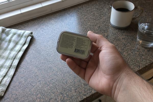 vegan gluten-free keto-friendly mint ingredient label review