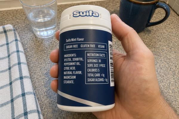 vegan mint ingredients without animal-derived additives